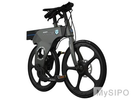 无链条折叠自行车-创意发明与设计-思博网